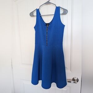 Rue21 Blue Skater Dress Sz M